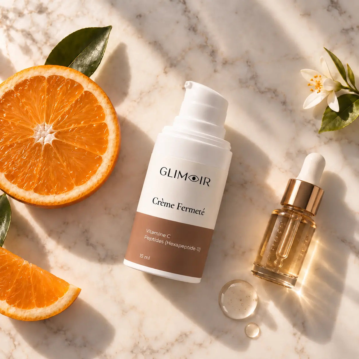 Crème Fermeté shotting avec ingrédients - Glimoir